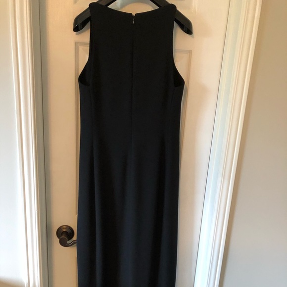Full length black evening dress - Picture 3 of 5